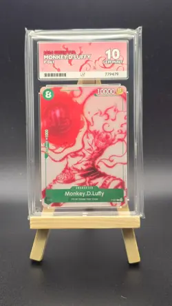 Monkey.D.Luffy P-061 - One Piece TCG GREEN Uta English Promo - ACE 10 - Image 1
