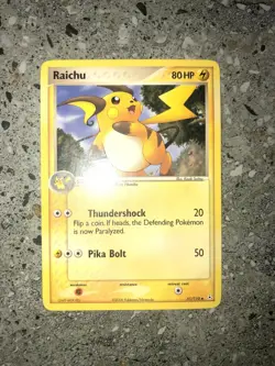 Pokemon TCG Cards Raichu 51/110 Holon Phantoms NM - Image 3