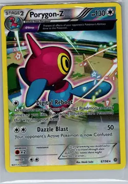 Porygon-Z 67/98 Reverse Holo XY - Ancient Origins - Pokemon Card - NM - Image 1