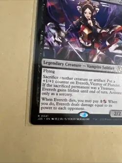 MTG Evereth, Viceroy of Plunder J25 0041 R NM Regular Rare Anime - Image 3