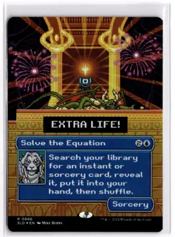 Solve the Equation Foil Secret Lair 886 LP x1 MTG Magic: the Gathering - Image 1