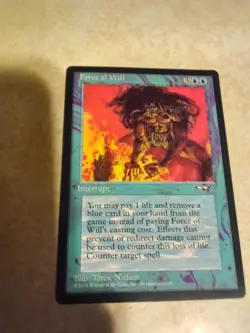 1996 Magic the Gathering Alliances Force of Will - Image 1