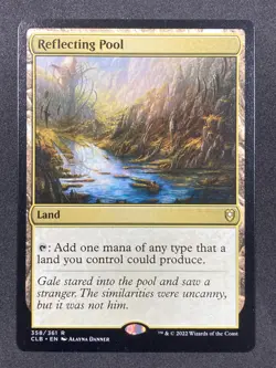 MTG Reflecting Pool (358/1080) Commander Legends Battle for Baldur's Gate NM - Image 1