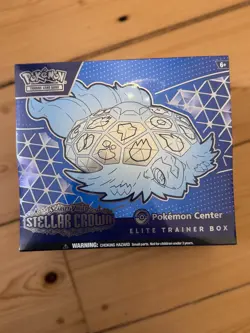 Pokemon Stellar Crown Pokemon Center Elite Trainer Box NEW & SEALED - Image 1