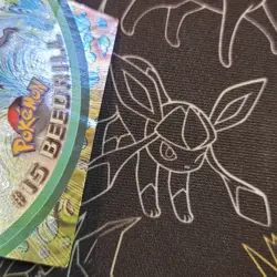 Topps #15 Beedrill Black Logo Holo (Pattern) Pokemon Tcg Vintage (See Photos) - Image 5