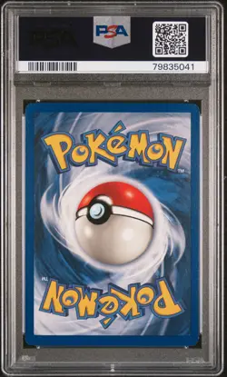 Ninetales Holo Shadowless Pokemon Game 12/102 PSA 8 - Image 2
