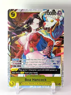Boa Hancock OP14-112 SR The Azure Sea’s Seven One Piece TCG English NM - Image 1