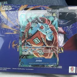 One Piece · Jinbe · The Azure Sea's Seven · OP14-049 · Englisch - Image 1