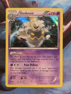 Dusknoir 40/106 XY Flashfire Holo Rare Pokemon Card - Image 1