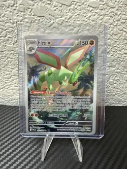 Flygon 101/94 Phantasmal Flames English Pokemon TCG Card Illustration Rare - Image 1