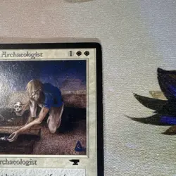 Argivian Archaeologist MTG Antiquities Rare Card Lightly Played Condition - Image 3