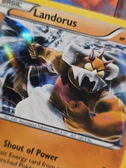 Landorus 58/111 XY Furious Fists Holo Rare Pokemon Card - Image 2