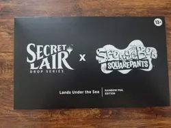 MTG Secret Lair x SpongeBob SquarePants: Lands Under the Sea ~ Rainbow FOIL - Image 1