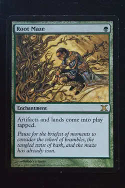 Magic The Gathering MTG ROOT MAZE Tenth Edition LP Lightly Played - Image 1