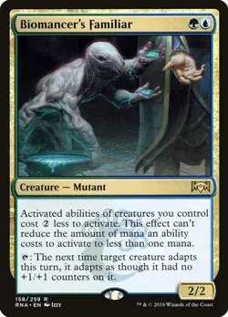 Magic The Gathering MTG BIOMANCER'S FAMILIAR Ravnica Allegiance NM Near Mint - Image 1