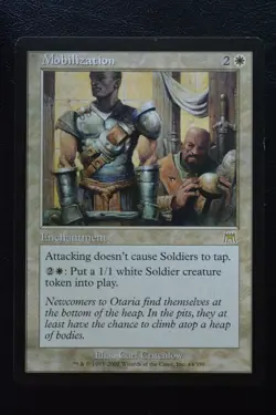 Magic The Gathering MTG MOBILIZATION Onslaught LP Lightly Played - Image 1
