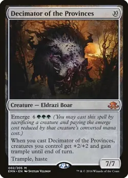 Magic The Gathering MTG DECIMATOR OF THE PROVINCES Eldritch Moon NM Near Mint - Image 1