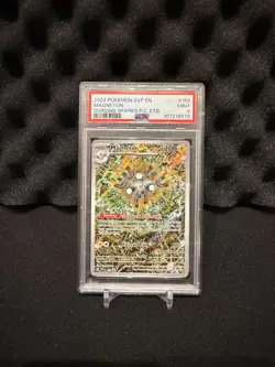 2024 Pokemon English Magneton Surging Spark Pokemon Center Promo ETB #159 PSA 9 - Image 1