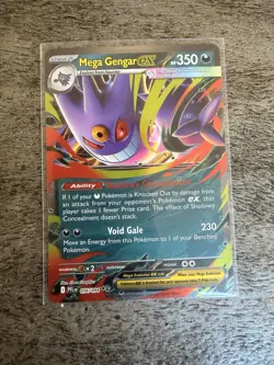 Mega Gengar Ex - ME02: Phantasmal Flames 56/94 Double Rare Pokemon TCG - - Image 1