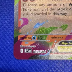 Pokemon TCG Mega Charizard x EX 13/94 Phantasmal Flames Excellent Condition - Image 5