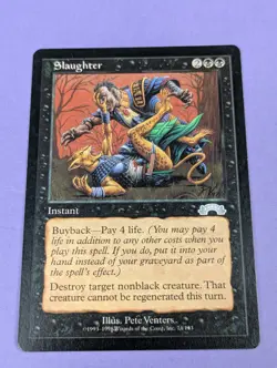 MTG Magic: Exodus: Slaughter #74/143 Uncommon - NM - Image 1
