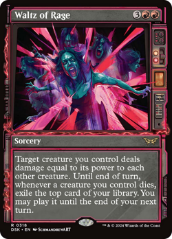 Waltz of Rage (Showcase) [Duskmourn: House of Horror] - Image 1