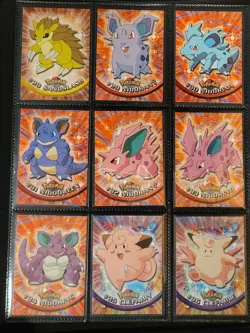 NM/LP! *MIXED* Label 1999 Topps Pokemon Series 1 COMPLETE SET 90/90 TV Animation - Image 5