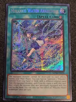 Yugioh Mikanko Water Arabesque MP24-EN136 - Prismatic Secret Rare - 1st Edition - Image 1