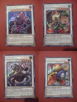 Yu-Gi-Oh Mayakashi Synchro Secret Rare Set - Image 1