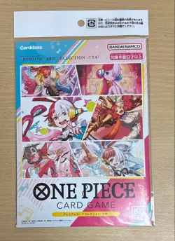 SEALED Premium Card Collection Uta One Piece 6 Parallel Cards Japan - Image 1