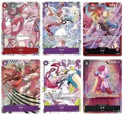 SEALED Premium Card Collection Uta One Piece 6 Parallel Cards Japan - Image 3