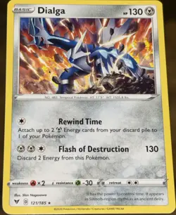 Dialga - 121/185 - Rare Regular Pokemon Card Buy 2 Get 1 Free - Image 1