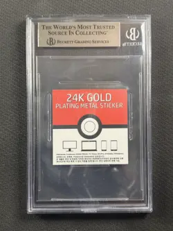 Pokemon Cards BGS 9 Mint 24K Gold Plating Pidgeot Korean Popping Candy 2023 - Image 2