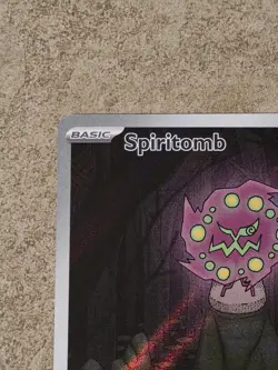 [ NM ] Spiritomb 148/132 MEG Rare Holo Basic Spirit Pokemon TCG Card - Image 3