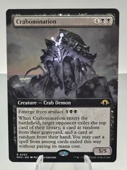 Crabomination (Extended Art) #452 MTG Modern Horizons 3 NM X1 - Image 1