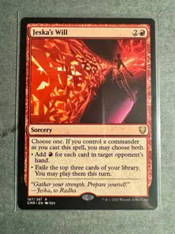 Jeska's Will Commander Legends Regular - NM - Image 1