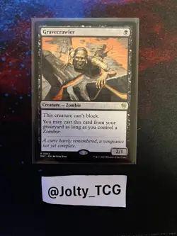 MTG - Gravecrawler - DRC 0043 - Commander: Aetherdrift - Rare - Magic - Image 1