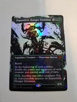 MTG: Zopandrel, Hunger Dominus (Showcase) (Mana Foil): Phyrexia: All Will - Image 1