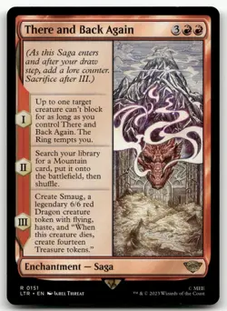 There and Back Again #151 (NM) Lord of the Rings LTR Magic MTG - Image 1