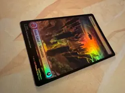 FOIL Mountain (L0290) FULL ART Avatar The Last Airbender MTG - Image 2