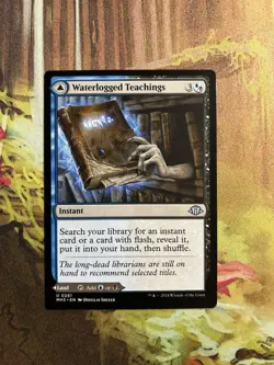 Waterlogged Teachings / Inundated Archive - MTG Modern Horizons 3 - NM - Image 1