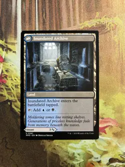 Waterlogged Teachings / Inundated Archive - MTG Modern Horizons 3 - NM - Image 2
