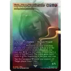 FOIL KUJA, MAGE MANUFACTURER (INALLA, ARCHMAGE RITUALIST) (SHOWCASE) Final Fanta - Image 1