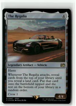 The Regalia FOIL - FINAL FANTASY MTG NM - Image 1