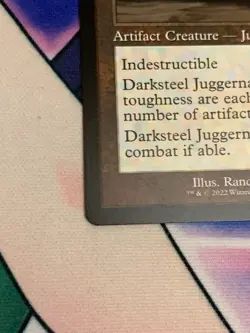 C1854 MAGIC GATHERING MTG BROTHERS WAR DARKSTEEL JUGGERNAUT HEXAVUS NM RETRO - Image 5