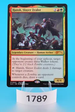 MTG Hansk, Slayer Zealot Universes Within (SLX) 0022 Regular Mythic - Image 1