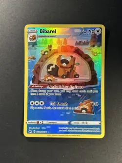 Bibarel 2023 Sword & Shield: Crown Zenith GG25/GG70 Ultra Rare Pokemon - Image 1