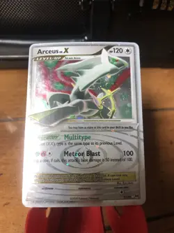 Arceus LV.X 95/99 AR Rare LV.X Arceus Holo Pokemon - MP - Image 1