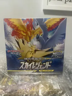 Pokemon TCG Japanese Sky Legend (SM10b) Sealed Booster Box - Image 1