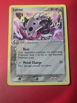 Pokemon - Lairon - 36/100 - Uncommon - EX Crystal Guardians - Image 1